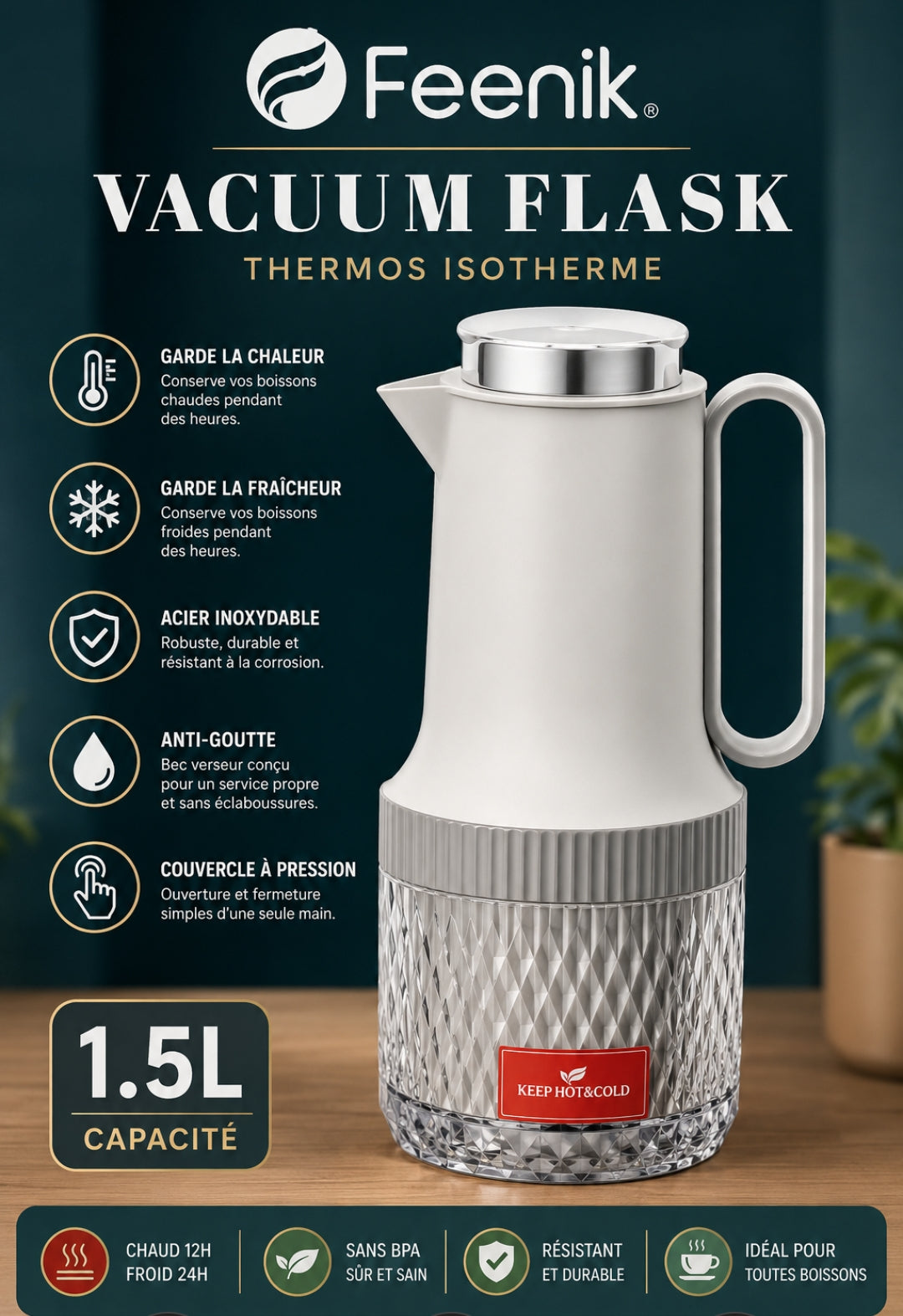 Thermos Inox Premium 1 L