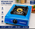 Réchaud à Gaz 1 Feu NASCO – Compact & Haute Performance