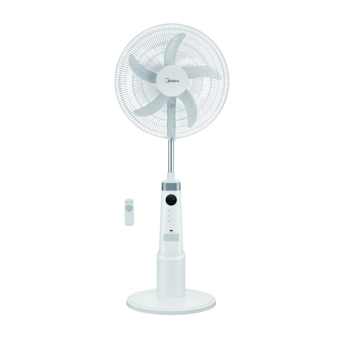 Ventilateur rechargable blanc